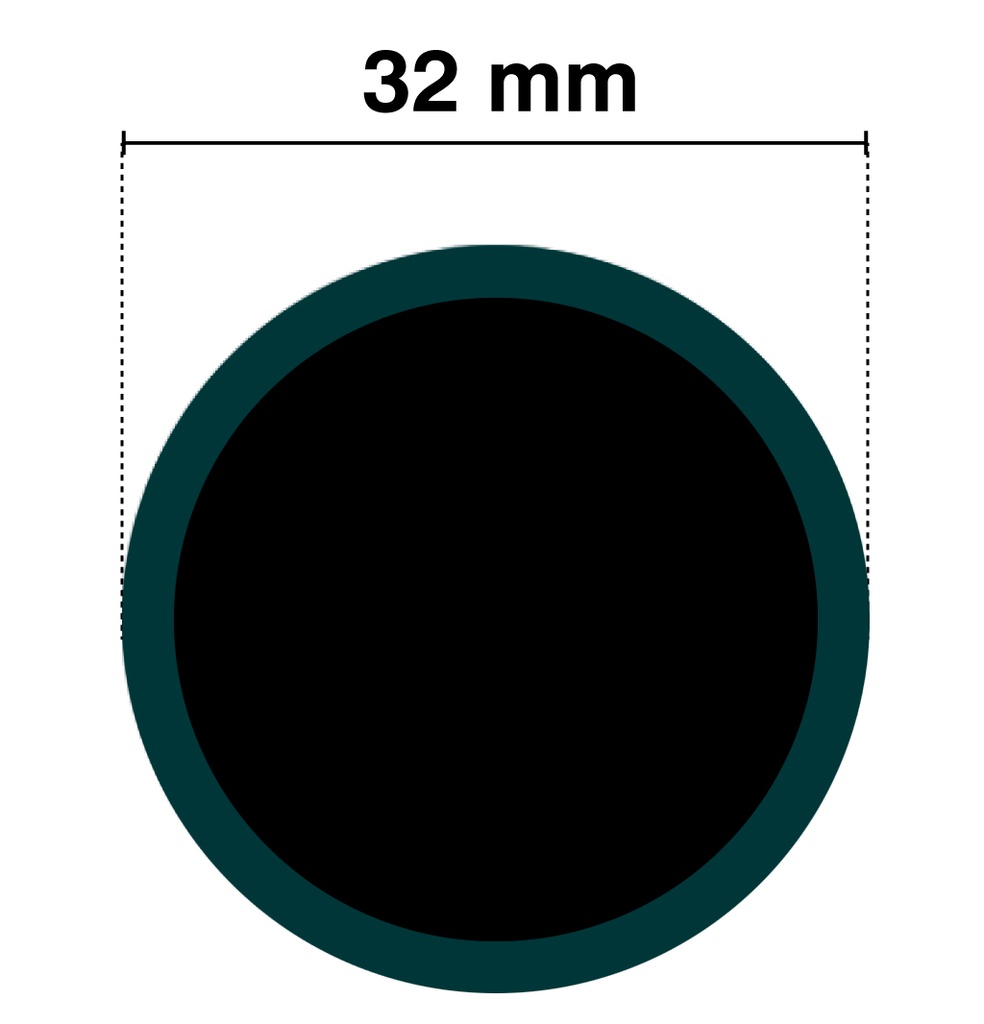 PARCHES Nº2 (32 MM) 100 U