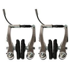 [525120080] PUENTE FRENO V-BRAKE (2U.) PLATA
